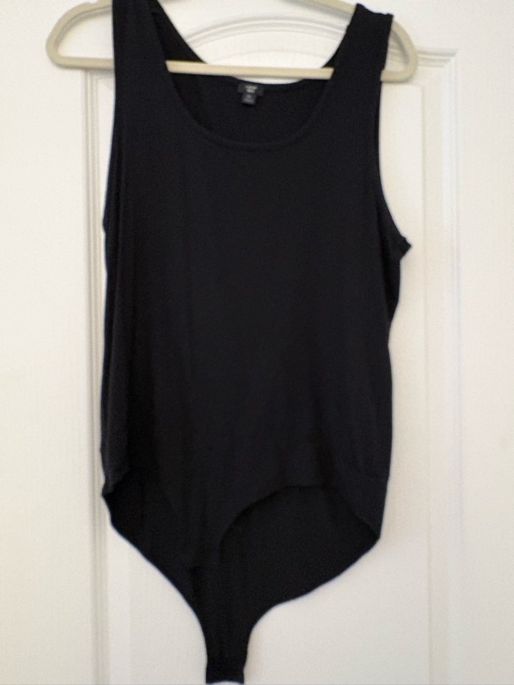 J. Crew Black Sleeveless Bodysuit Tank Top - Women